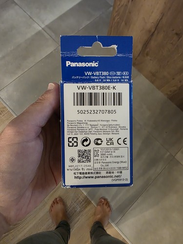 Panasonic vbt380 k akku - panasonic, e-k